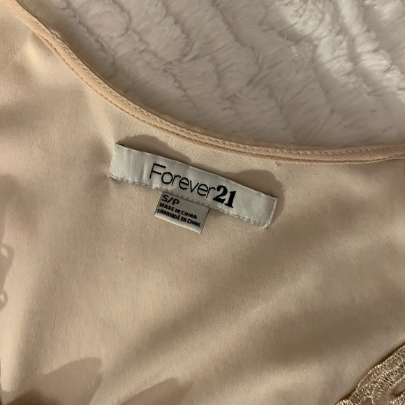 Sweet flowy chiffon dress pale pink - Picture 6 of 7